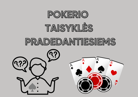 pokerio-taisykles-pradedantiesiems